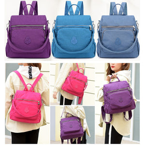 Waterproof Anti-Theft Crossbody Bag Backpack