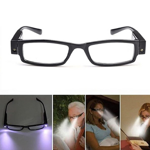 LED reading glasses