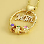 Birthstone Necklace For Mother