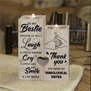 Smile A Lot More Candle Holder