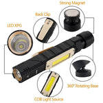 Multifunctional Magnet Anti-fall Flashlight