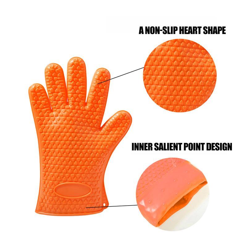 Bequee Heat-resistant Silicone Gloves