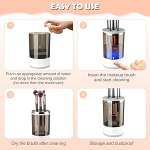 💄Ultimate Electric Makeup Brush Cleaner