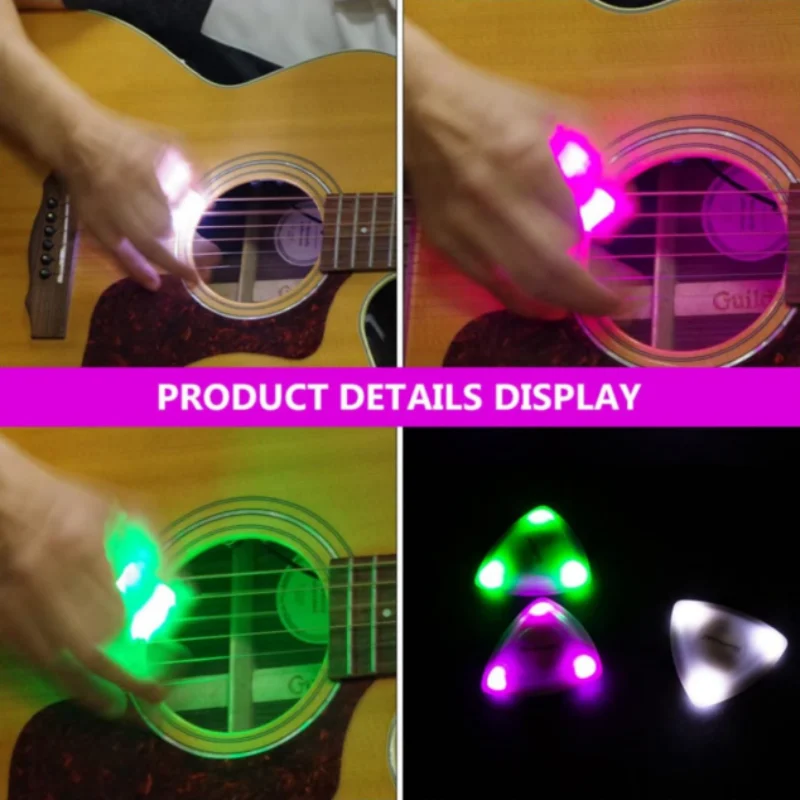 Light Up Guitar Pick