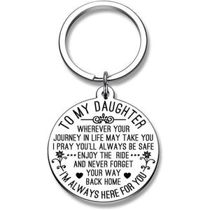 "To My Son/Daughter" Keychain Gift