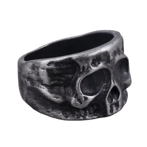 Irregular Punk Style Skull Ring