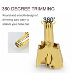 Manual Stainless Steel Nose Hair Trimmer