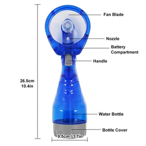 Handheld Water Spray Fan