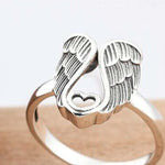 Angel Love Heart Ring