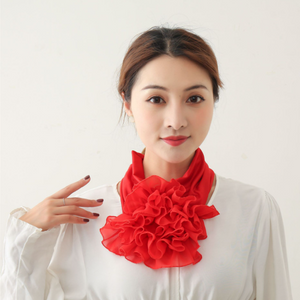 Fashion Lace Scarf Flower Collar