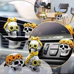 Evil Skulls With Air Freshener (2 PCs)