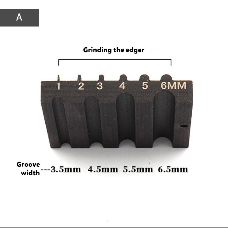 Edge Skiving Grinding Tool for Leathercraft