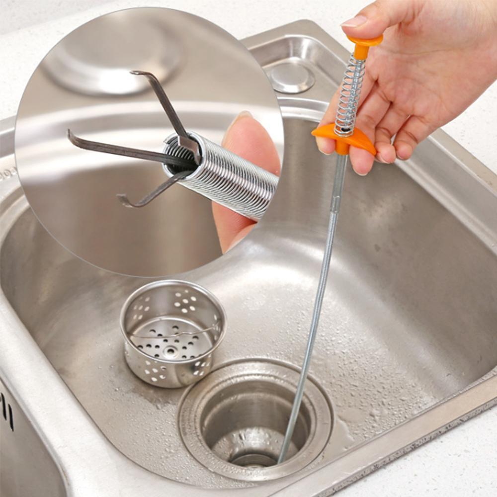 Kitchen Sink Sewer Cleaning Hook