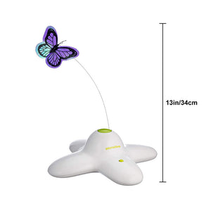 Automaic Butterfly Funny Cat Toy