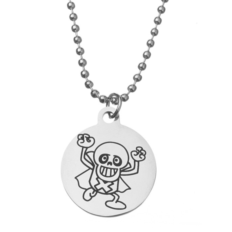 Halloween Theme Stainless Steel Necklace