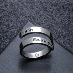 Thin Wrap Adjustable Ring