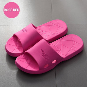 Non-slip cool house slippers