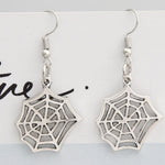 Punk Style Halloween Spider Earrings