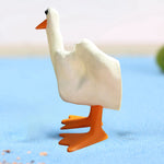 Middle Finger Duck Resin Ornament