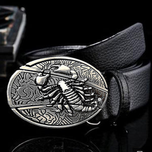 Men's Self Defense Alloy Buckle Belt