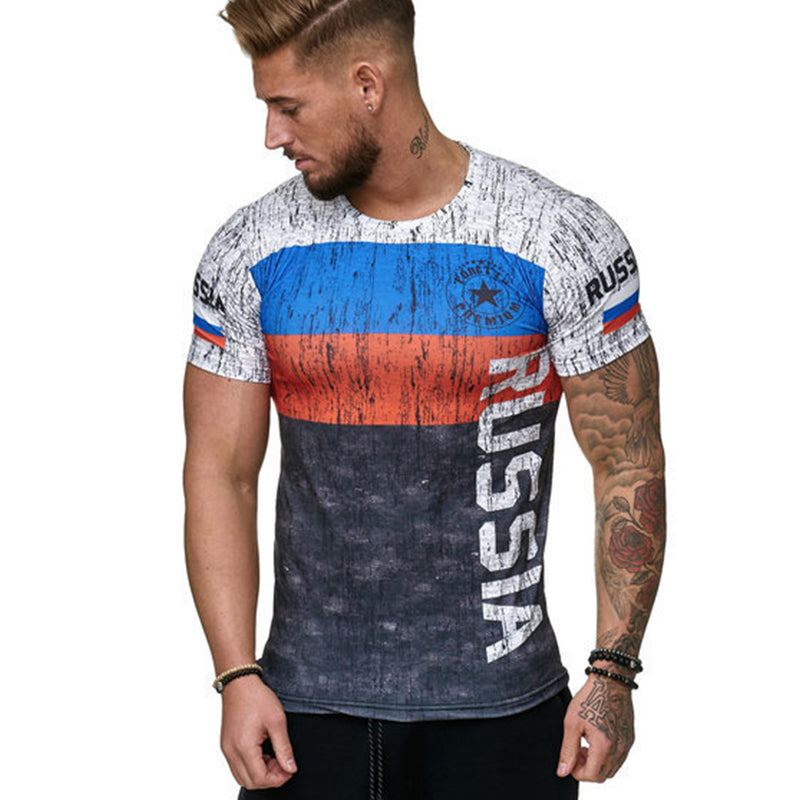 Men Sports Shirt Oversize Tops