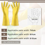 Rubber Thickened Cleaning Gloves