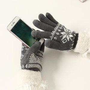 Extra-warm Fleece Touchscreen Gloves