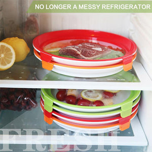 Round Food Preservation Tray