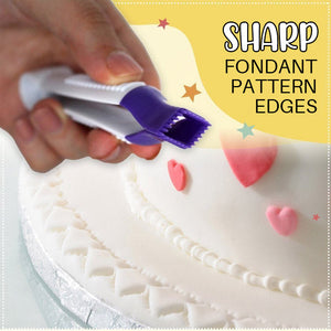 Fondant Crimper Tool Set