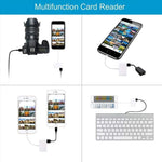 3-in-1 SD TF USB Card Reader OTG Adapter