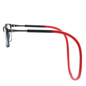 Telescopic magnetic hanging neck reading glasses