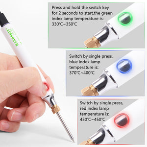 USB Portable Electric Soldering Iron Set