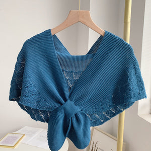 Fishtail Mini Knitted Shawl