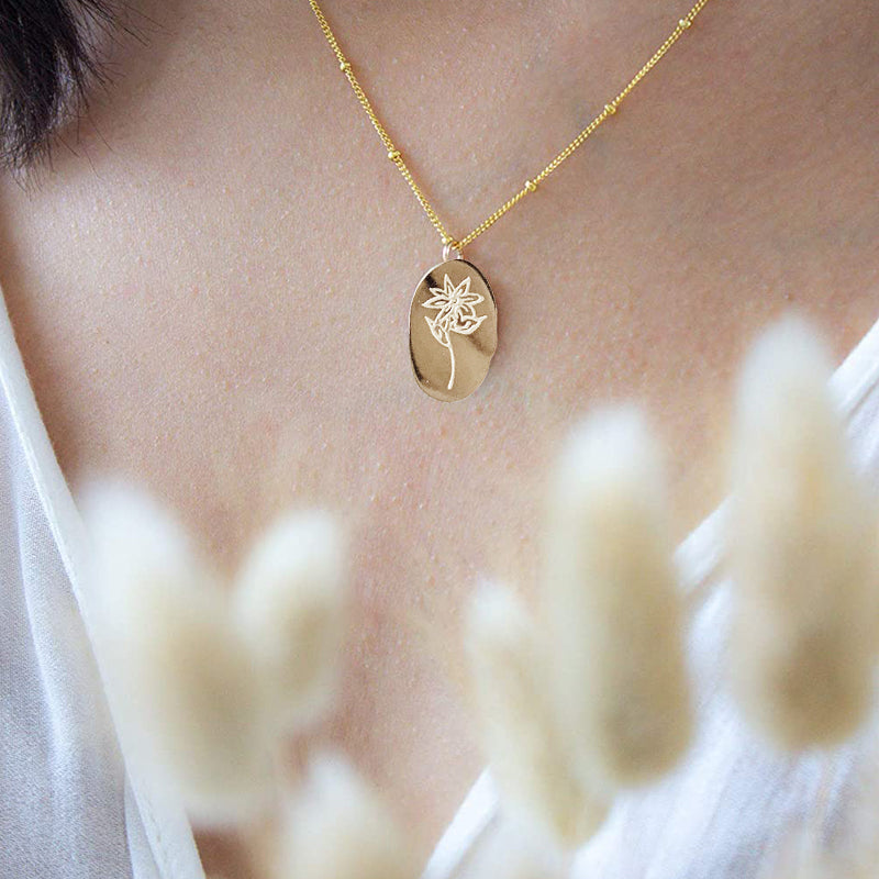 Birthflower Necklace