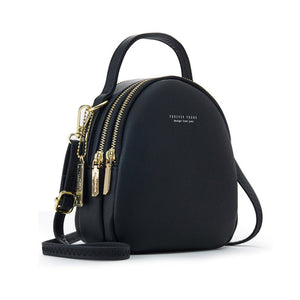 Multi-Compartment Lightweight Crossbody Bag