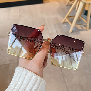 Oversize Gradient Sunglasses