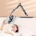 Retractable Hidden Bedside Phone Tablet Holder