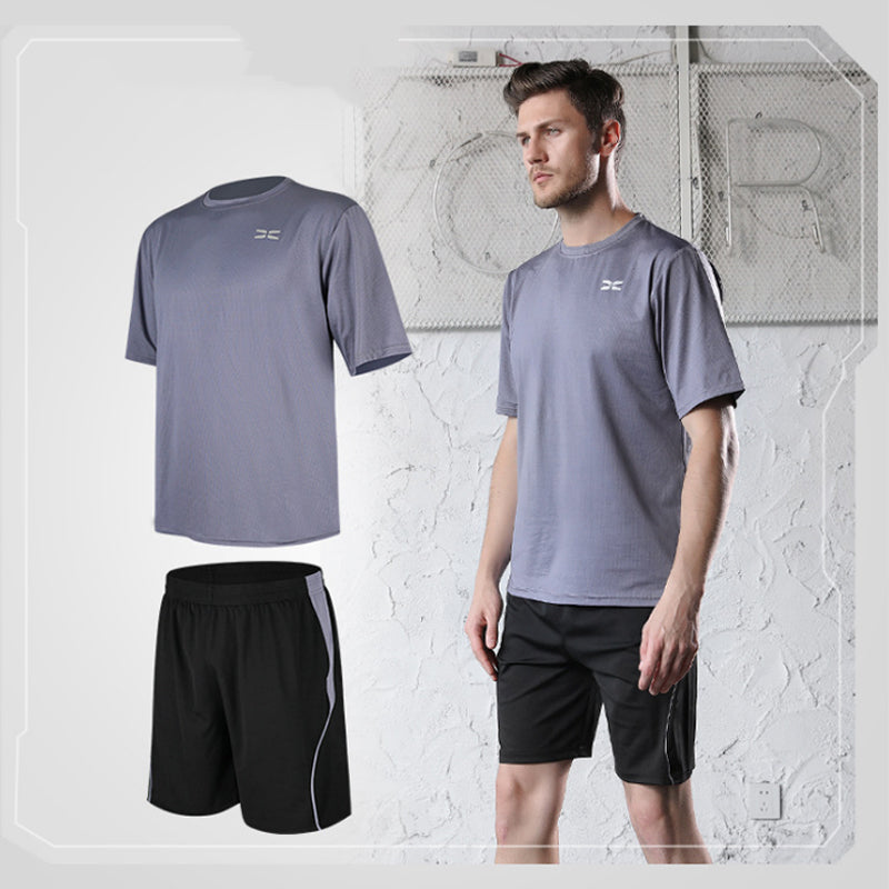 Men tight-fitting short-sleeved sportswear