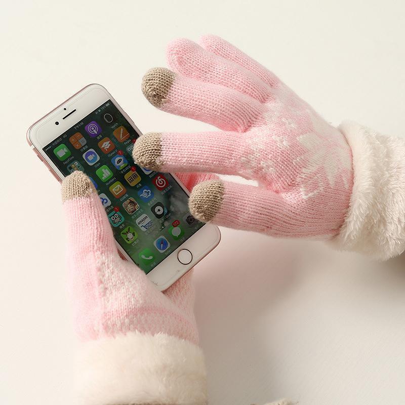 Extra-warm Fleece Touchscreen Gloves