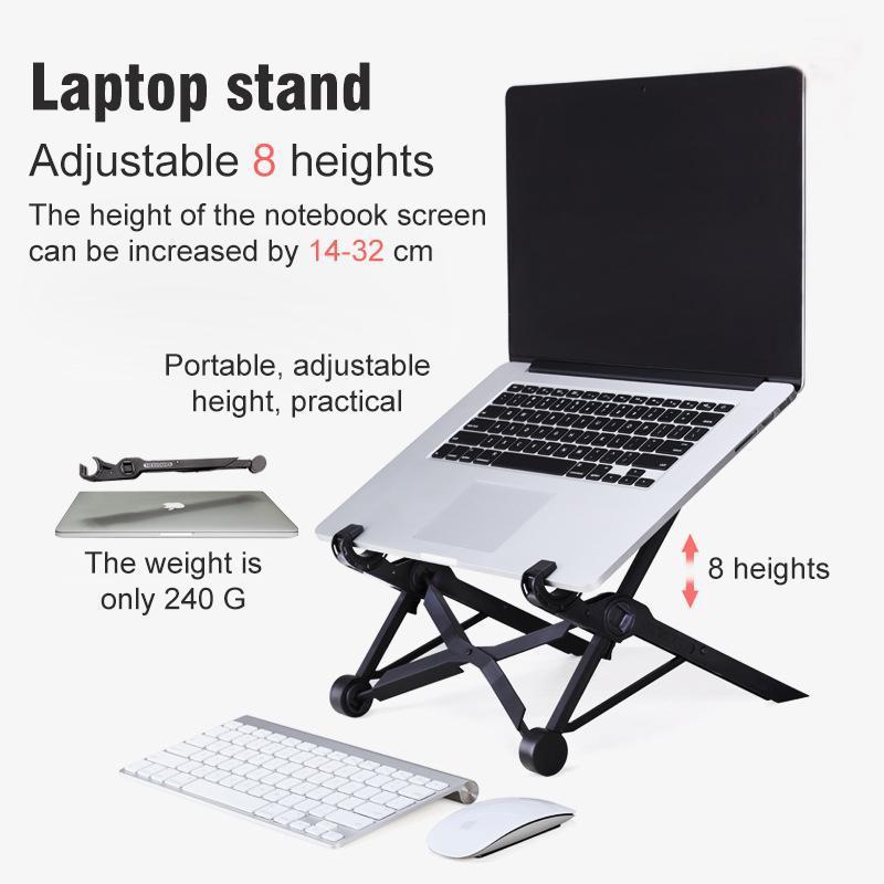 Adjustable and Portable Laptop Stand