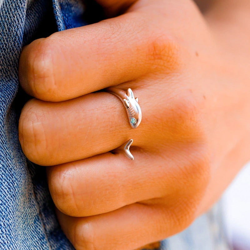 Adjustable Shark Ring