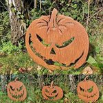 Metal Halloween Pumpkin Decoration