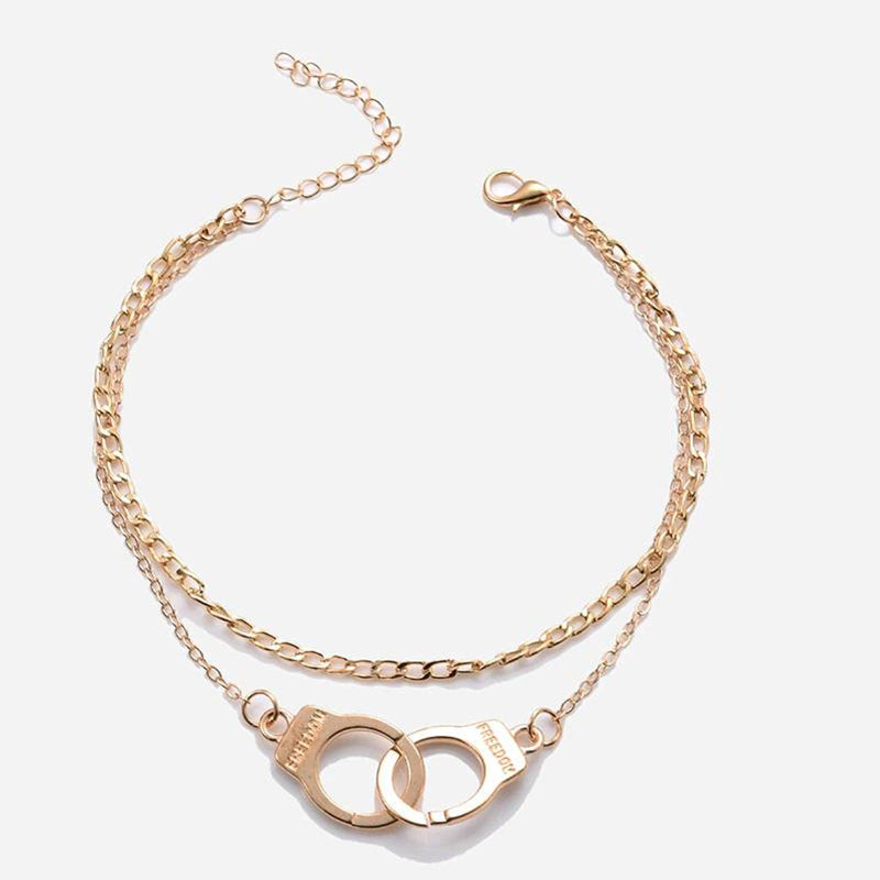 Two-layer Handcuffs Anklet