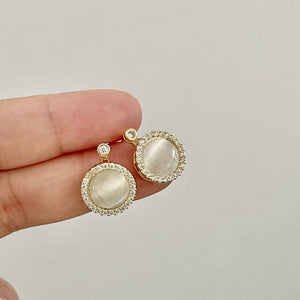 Natural Moonstone Necklace• Ring• Bracelet•Earrings