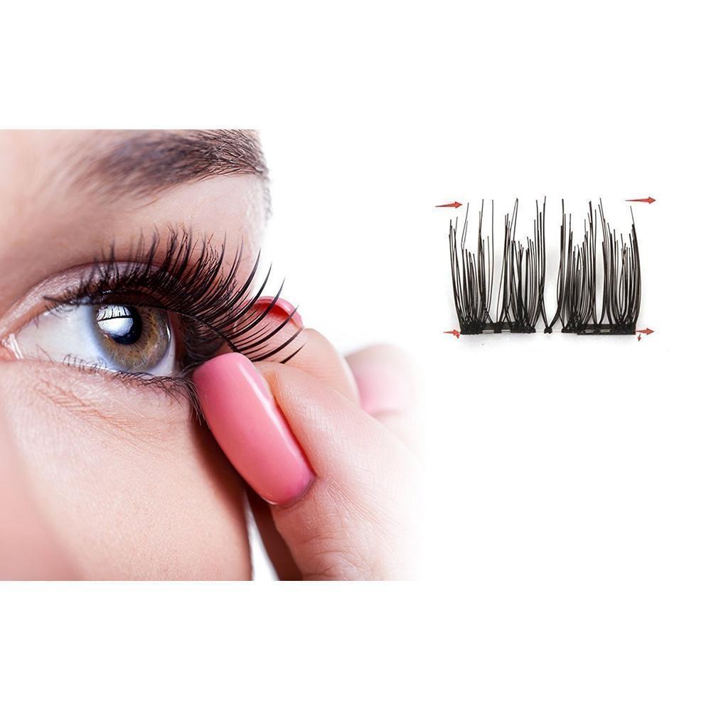 Magnetic False Eyelashes (4 pairs / 8 pieces)