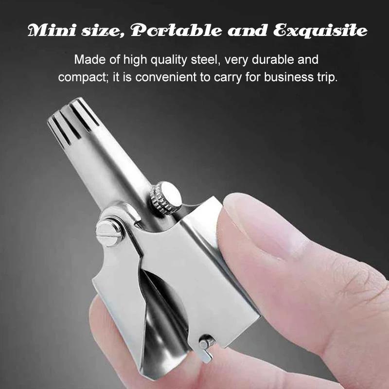 Manual Stainless Steel Nose Hair Trimmer