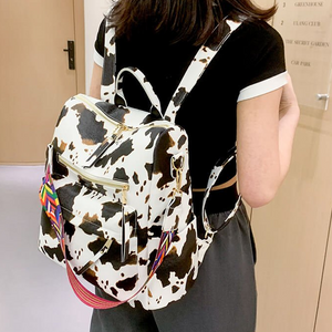 Vintage PU Leather Backpack