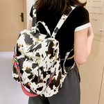 Vintage PU Leather Backpack