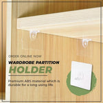 Wardrobe Partition Holder