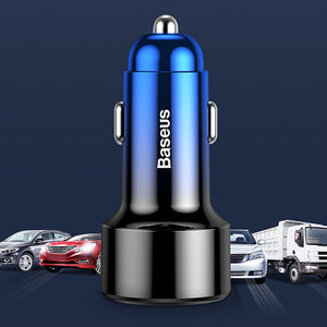 LED Digital Display Car Charger